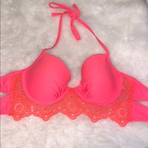 Aerie Hot Pink Bikini Top
